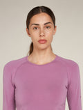 Women's Merino Blend 260 ZoneKnit™ Seamless Long Sleeve Crewe Thermal Top Deco - 8