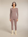 Women's Merino Blend 260 ZoneKnit™ Seamless Long Sleeve Crewe Thermal Top Summit - 10