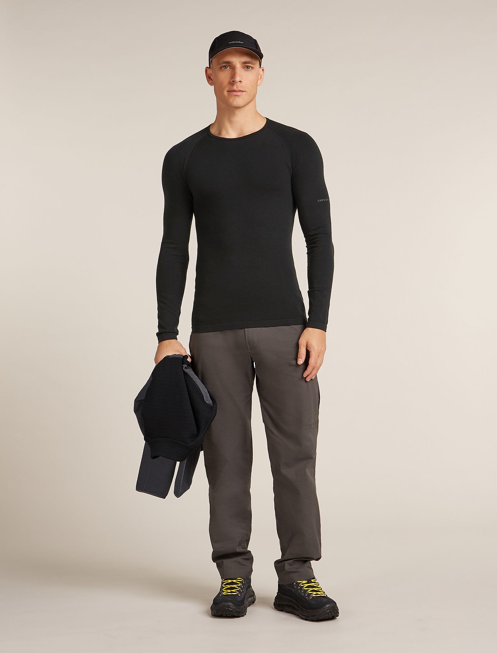 Men's Merino Blend 260 ZoneKnit™ Seamless Long Sleeve Crewe