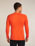 Men's Merino Blend 260 ZoneKnit™ Seamless  Long Sleeve Crewe Thermal Top Fervid - 2