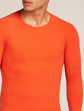 Men's Merino Blend 260 ZoneKnit™ Seamless  Long Sleeve Crewe Thermal Top Fervid - 7