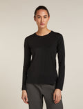 Women's 150 MerinoFine™ Ace Long Sleeve T-Shirt Black - 1