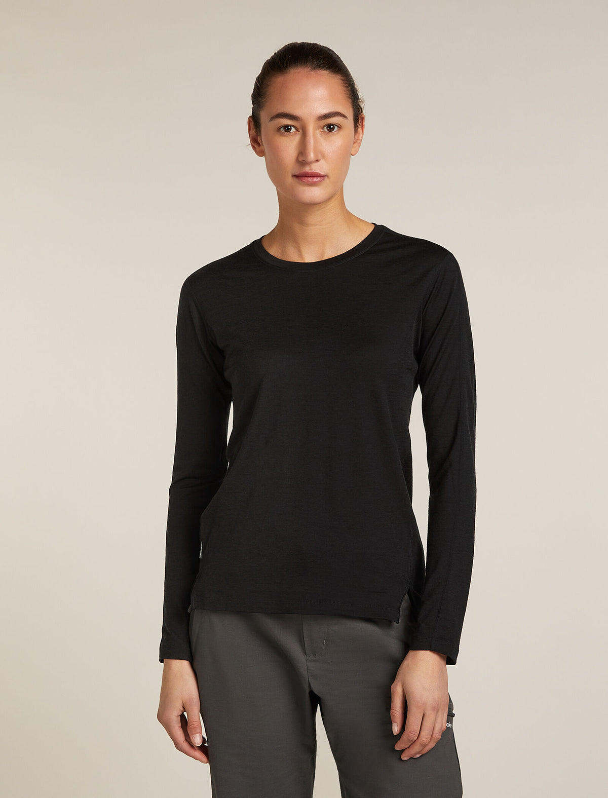 Women's 150 MerinoFine™ Ace Long Sleeve T-Shirt Black - 1