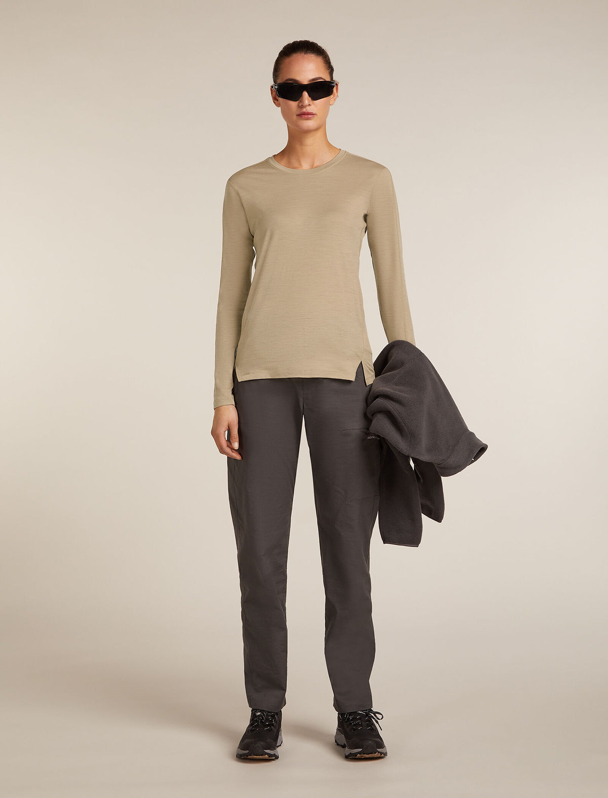 Women's 150 MerinoFine™ Ace Long Sleeve T-Shirt Flagstone - 4