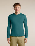 Men's 150 MerinoFine™ Ace Long Sleeve Tee UPF Tidal Teal - 1