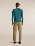 Men's 150 MerinoFine™ Ace Long Sleeve Tee UPF Tidal Teal - 7