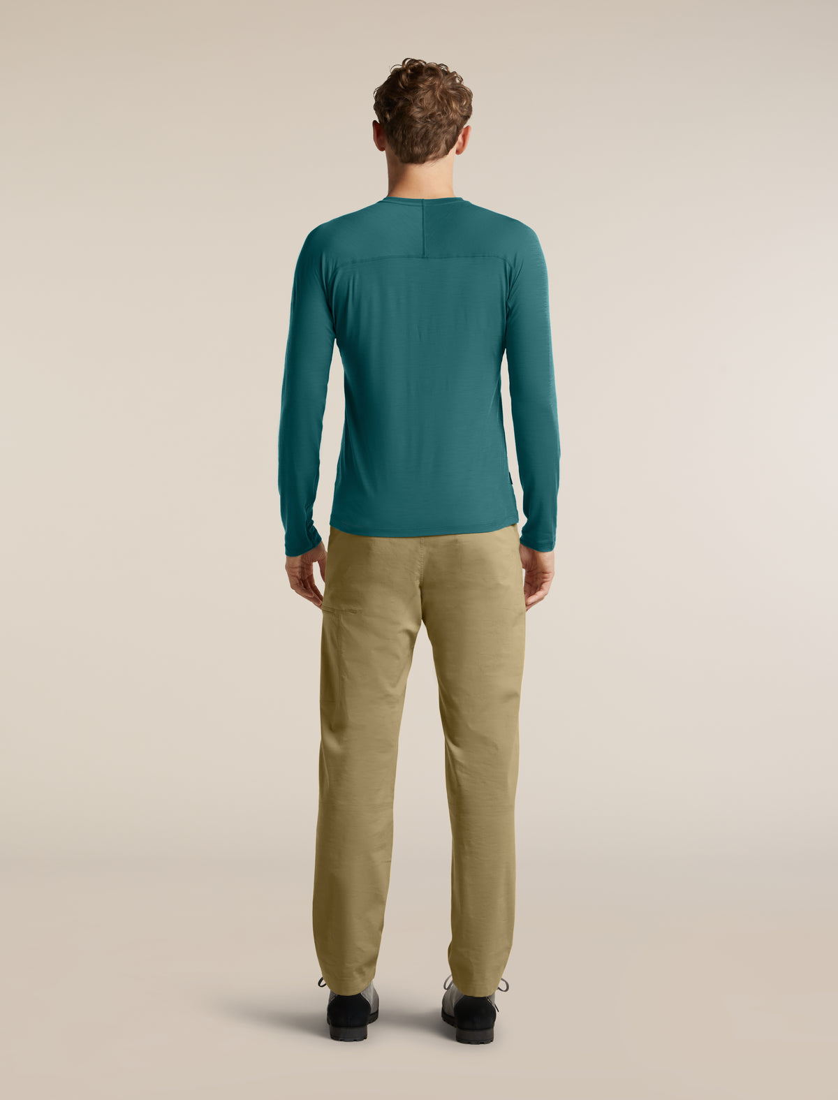 Men's 150 MerinoFine™ Ace Long Sleeve Tee UPF Tidal Teal - 7