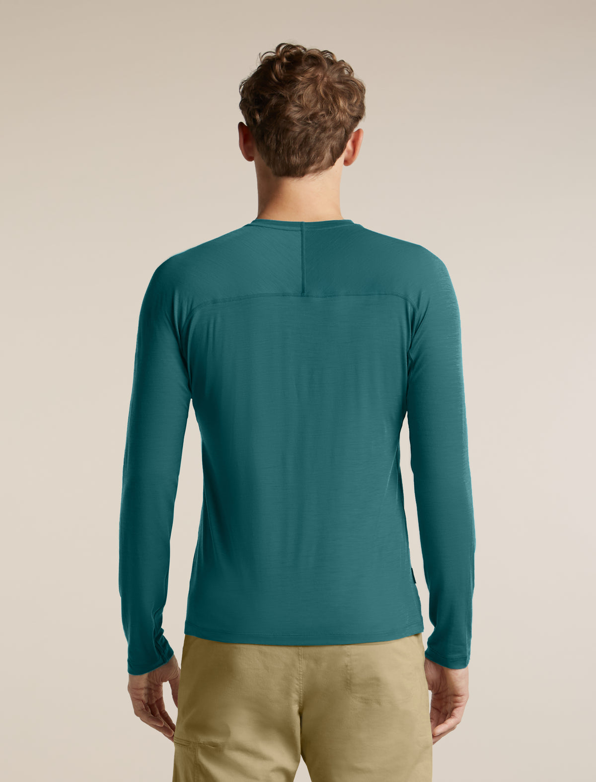 Men's 150 MerinoFine™ Ace Long Sleeve Tee UPF Tidal Teal - 2