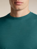 Men's 150 MerinoFine™ Ace Long Sleeve Tee UPF Tidal Teal - 8