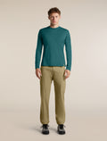 Men's 150 MerinoFine™ Ace Long Sleeve Tee UPF Tidal Teal - 3