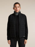 Women's Merino 400 RealFleece™ Descender Long Sleeve Zip Black - 5