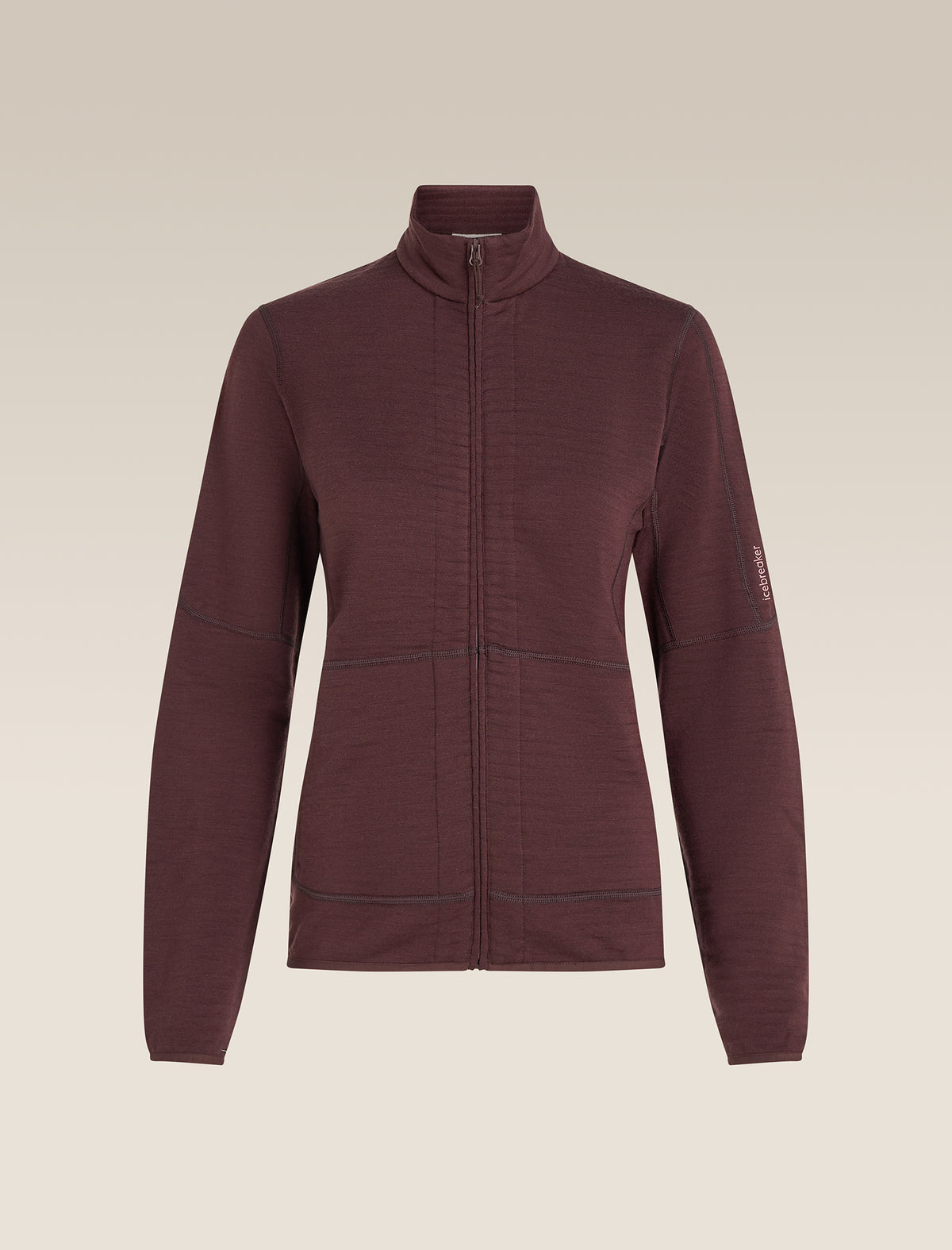 Women's Merino 400 RealFleece™ Descender Long Sleeve Zip Jacket Java - 10