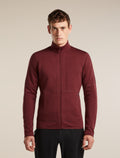 Men's Merino 400 RealFleece™ Descender Long Sleeve Zip Port - 1