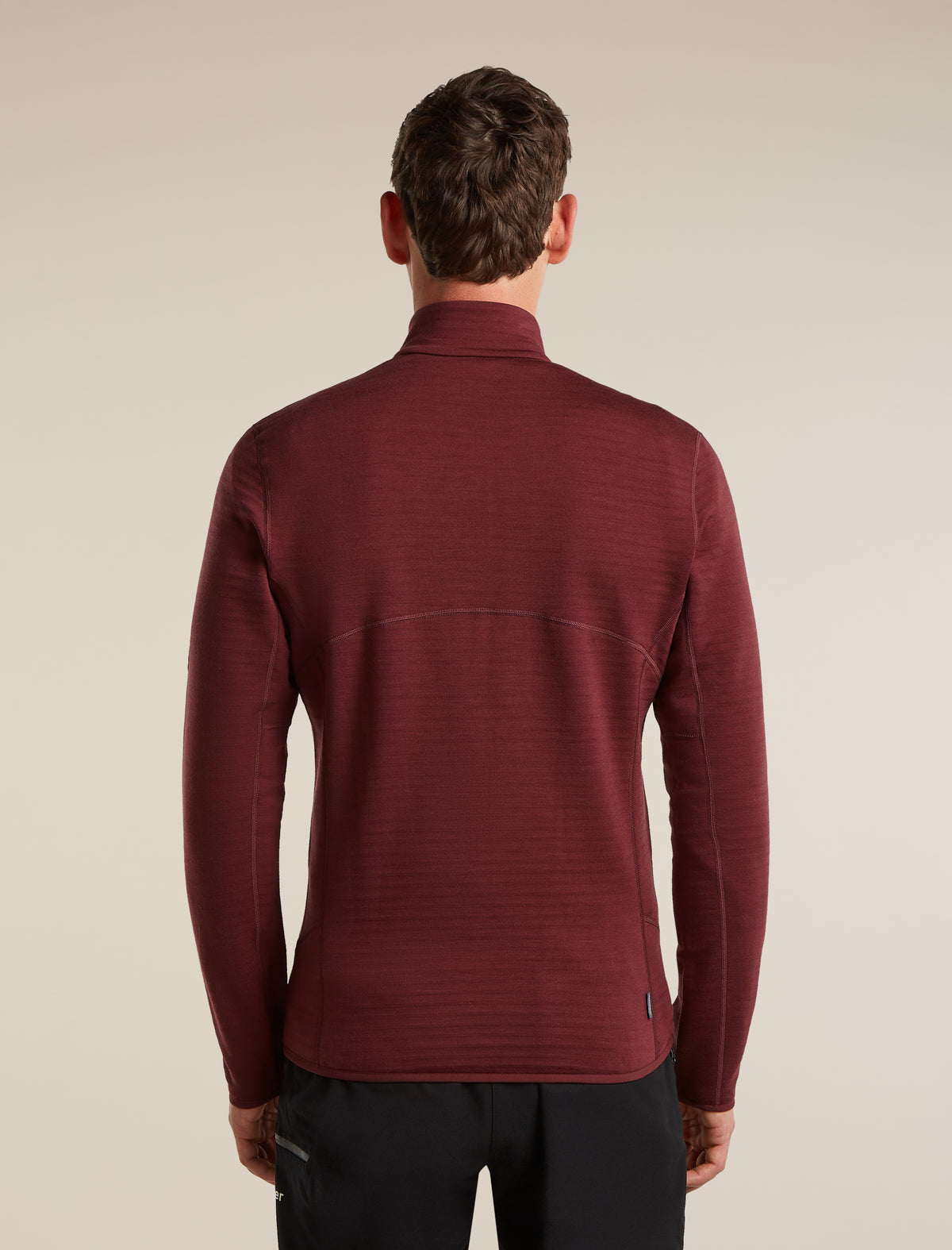 Men's Merino 400 RealFleece™ Descender Long Sleeve Zip Port - 2