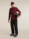Men's Merino 400 RealFleece™ Descender Long Sleeve Zip Port - 4