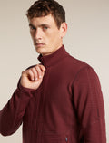 Men's Merino 400 RealFleece™ Descender Long Sleeve Zip Port - 6