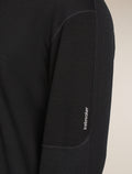 Men's Merino 360 Realfleece™ Elemental Long Sleeve Half Zip Top Black - 11