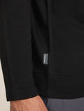 Men's Merino 360 Realfleece™ Elemental Long Sleeve Half Zip Top Black - 12