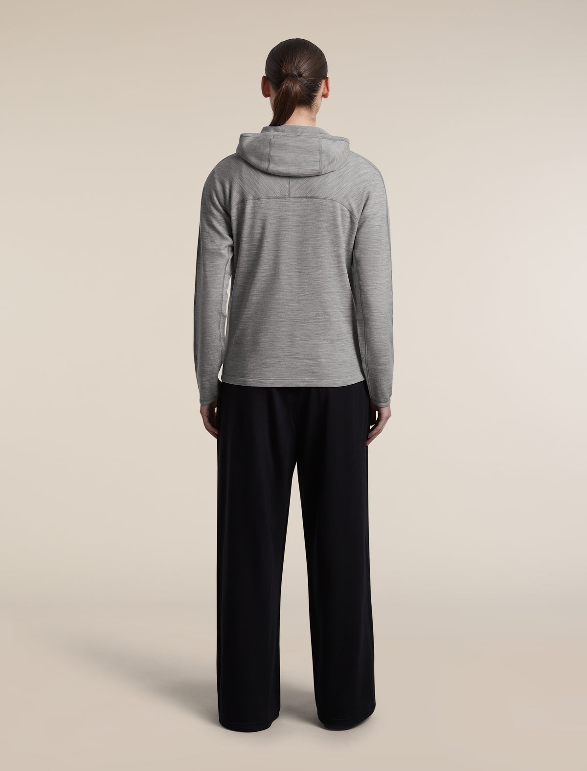 Women's Merino 360 RealFleece™ Elemental Long Sleeve Zip Hoodie Metro Heather - 9