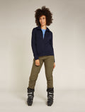 Haut à capuche, manches longues et glissière 360 RealFleece™ Elemental en mérinos Women's  - 3