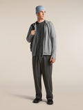 Men's Merino 360 RealFleece™ Elemental Long Sleeve Zip Hoodie Metro Heather - 4