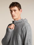 Men's Merino 360 RealFleece™ Elemental Long Sleeve Zip Hoodie Metro Heather - 6