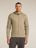 Men's Merino 360 Realfleece™ Elemental Long Sleeve Zip Hoodie Flagstone - 1