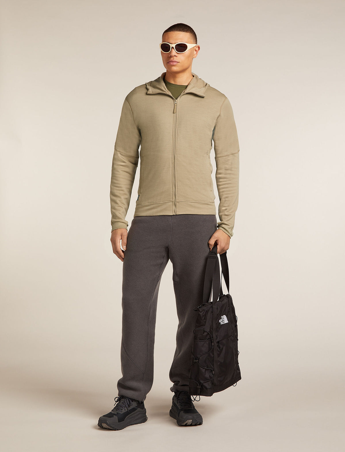 Men's Merino 360 Realfleece™ Elemental Long Sleeve Zip Hoodie Flagstone - 4