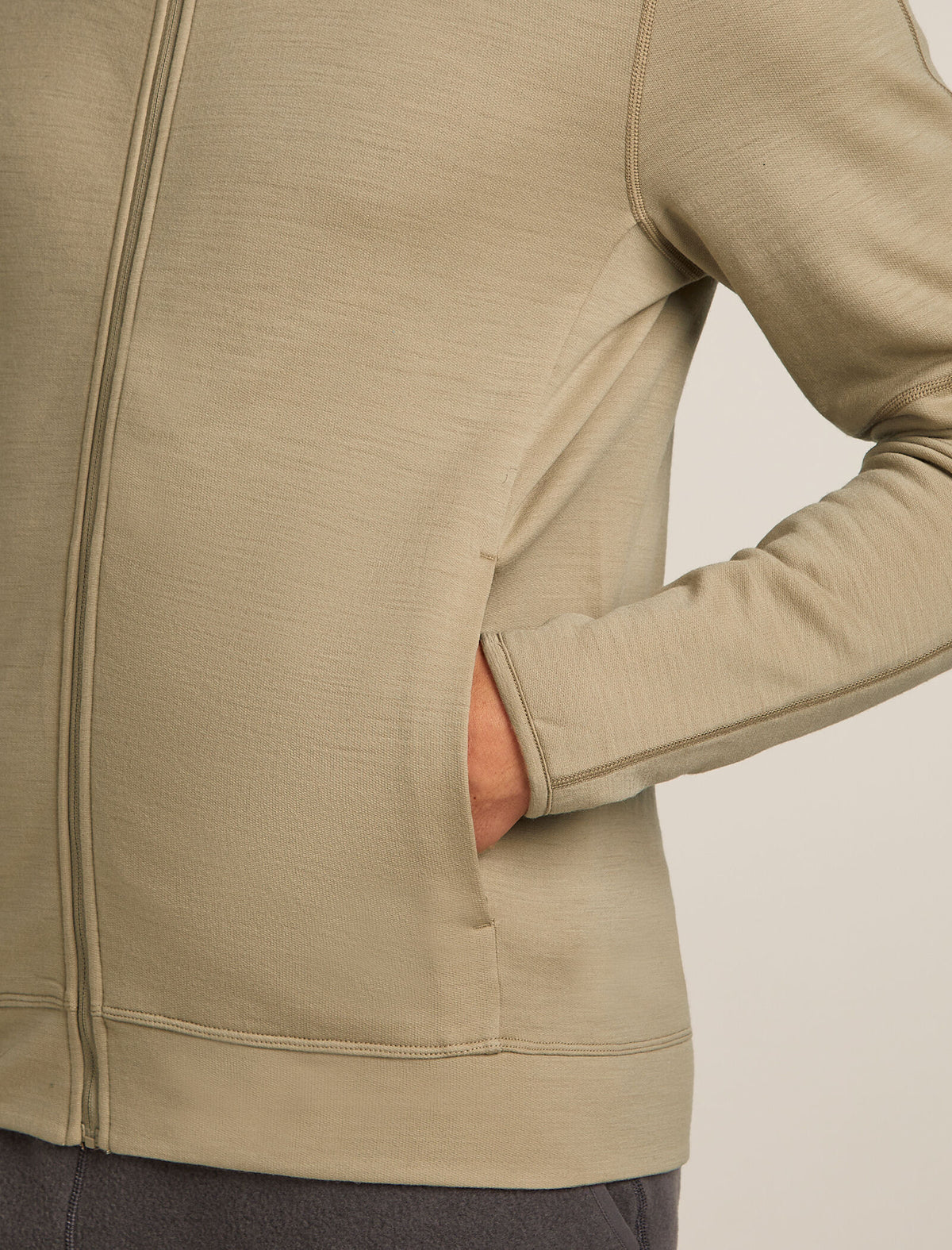Men's Merino 360 Realfleece™ Elemental Long Sleeve Zip Hoodie Flagstone - 7