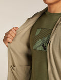 Men's Merino 360 Realfleece™ Elemental Long Sleeve Zip Hoodie Flagstone - 8