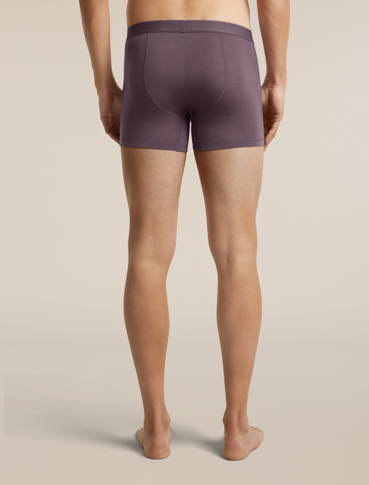 Men's Merino Blend 125 Cool-Lite™ Anatomica Boxers Grey Plum - 2