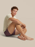 Men's Merino Blend 125 Cool-Lite™ Anatomica Boxers Grey Plum - 5