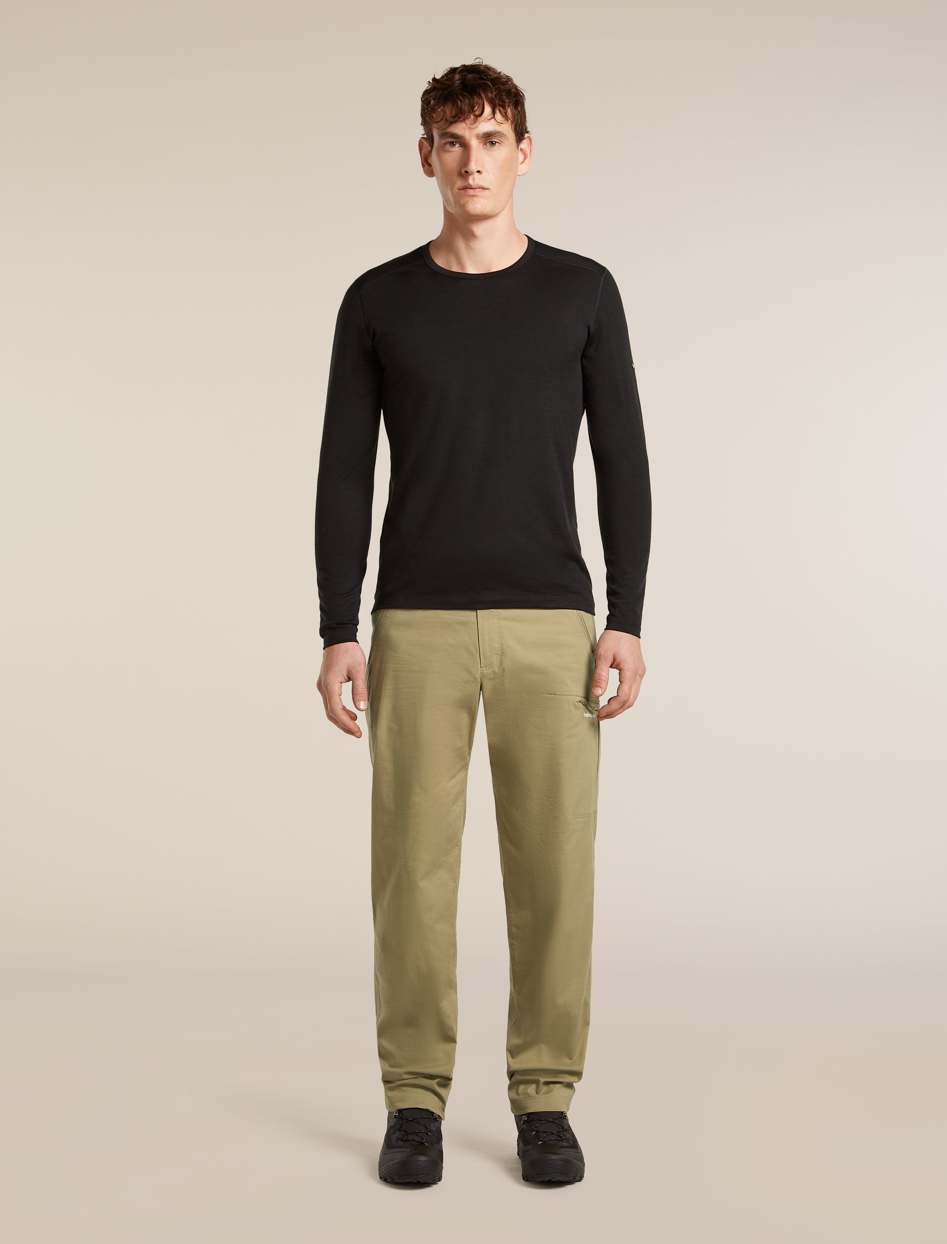 Men Merino Blend Elevation Stretch Pants| icebreaker