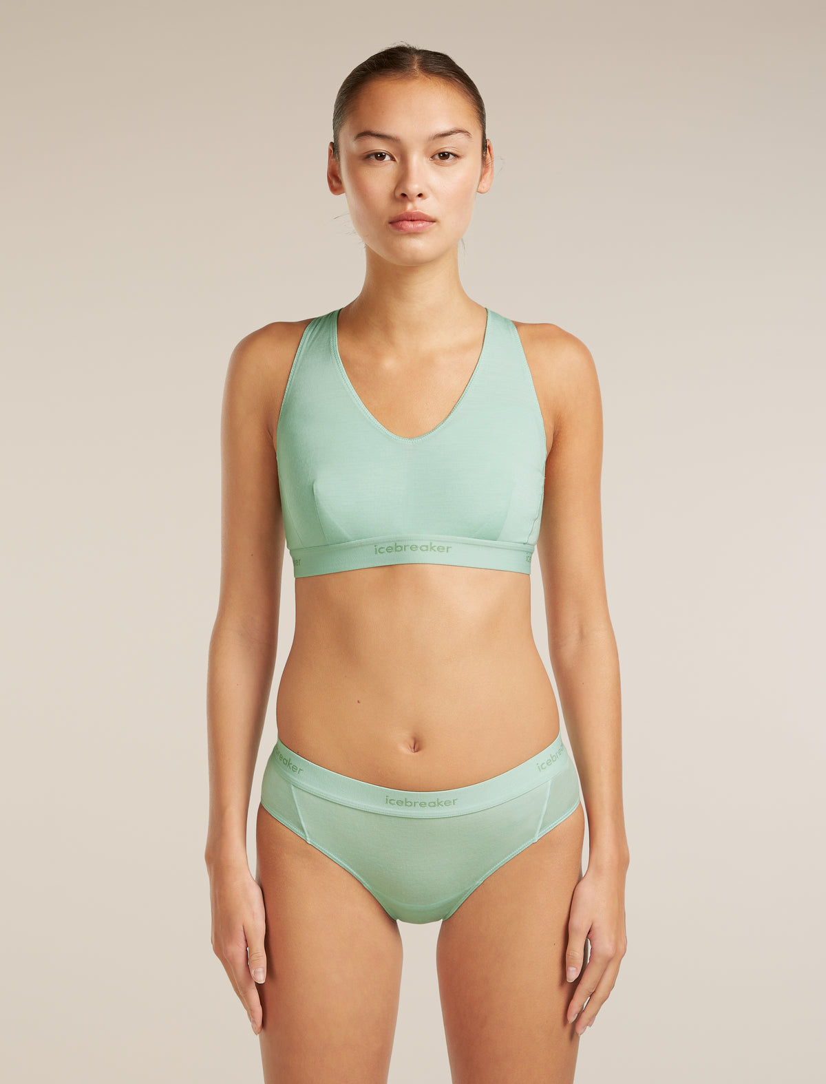 Soutien-gorge à dos nageur 125 Cool-Lite™ Sprite en mélange de mérinos pour femmes  - 1