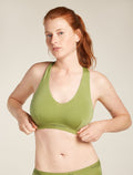 Women's Merino Blend 125 Cool-Lite™ Sprite Racerback Bra Olive - 5