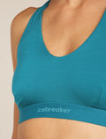 Women's Merino Blend 125 Cool-Lite™ Sprite Racerback Bra Topaz - 7