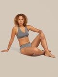 Women's Merino Blend 125 Cool-Lite™ Sprite Hipster Gritstone Heather - 5
