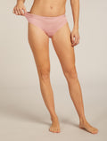 Women's Merino Blend 125 Cool-Lite™ Sprite Hipster Blush - 6