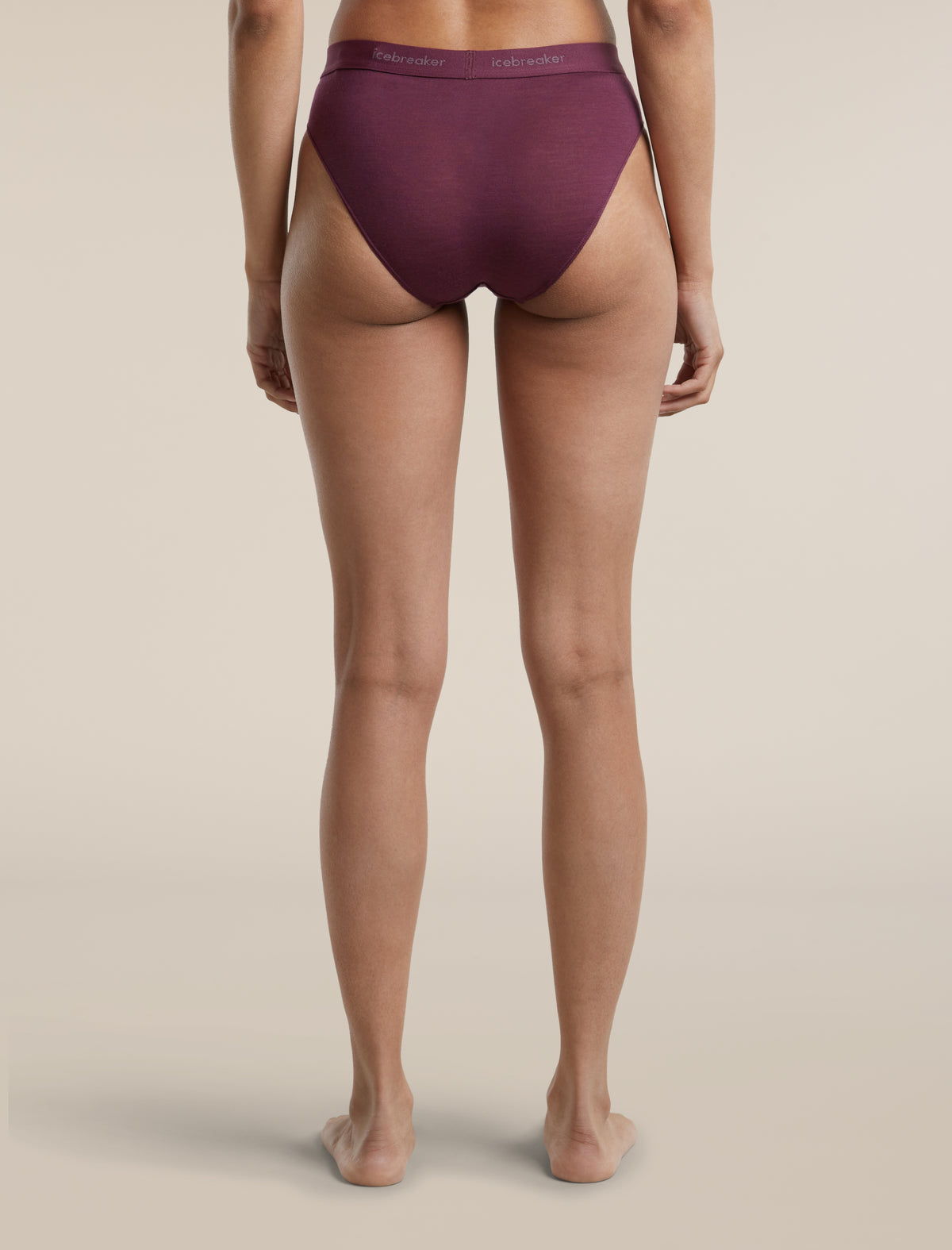 Women's Merino Blend 125 Cool-Lite™ Sprite Hipster Dark Berry - 2