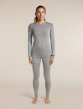 Women's Merino 260 Oasis High Rise Thermal Leggings Metro Heather - 3