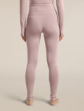 Women's Merino 260 Oasis High Rise Thermal Leggings Pink quartz - 2