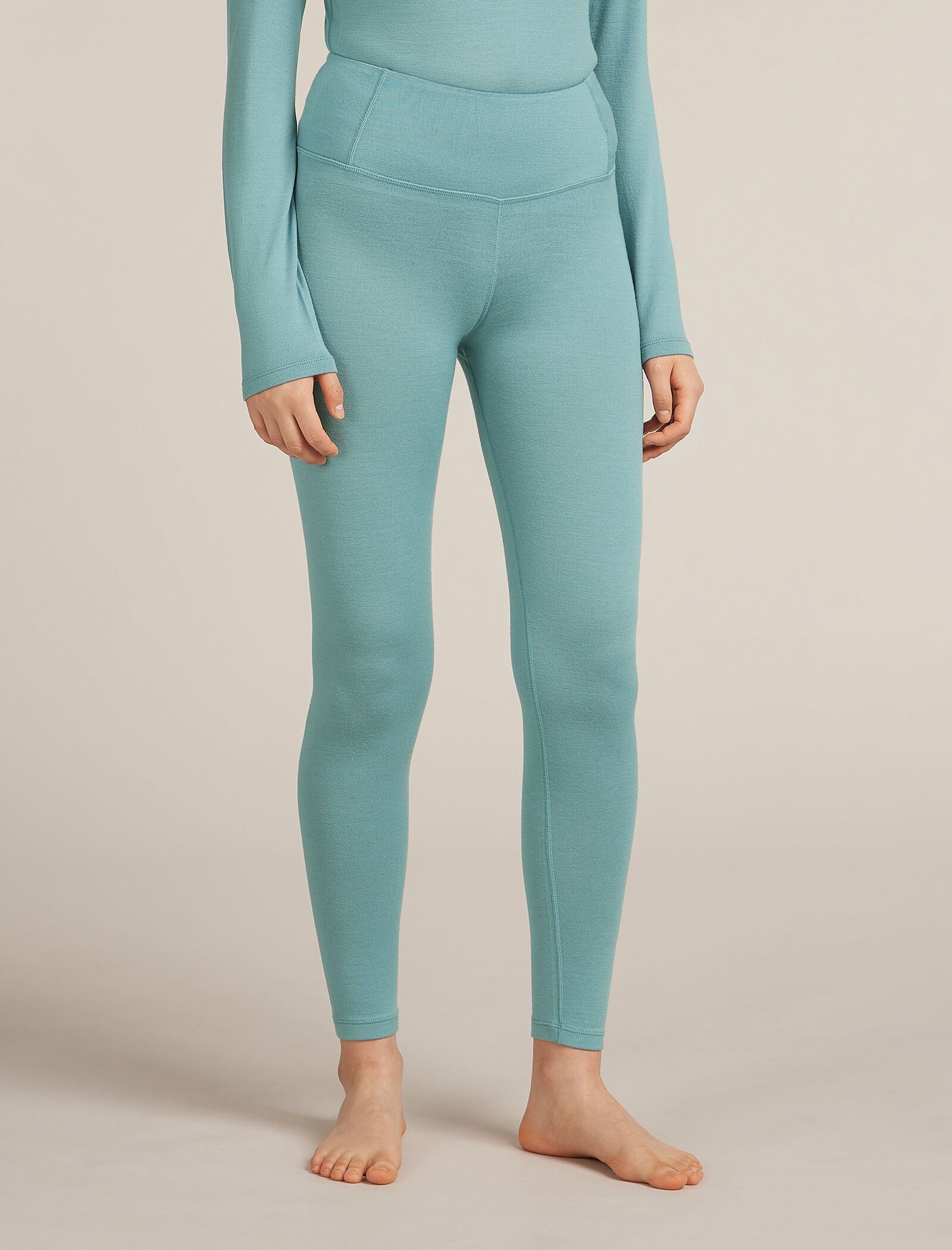 Women's Merino 260 Tech High Rise Thermal Leggings| icebreaker