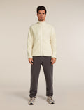 Men's Merino Blend 960 RealFleece™ High Pile Long Sleeve Zip Jacket Undyed - 3