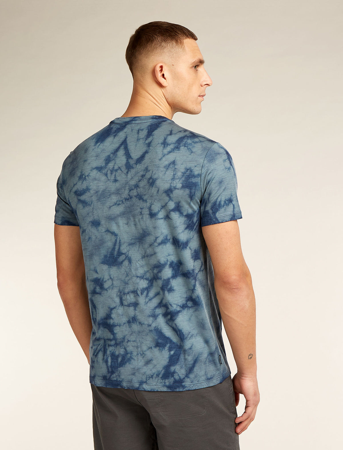 Men's Merino 150 Tech Lite Short Sleeve T-Shirt Cloud Dye  - 2
