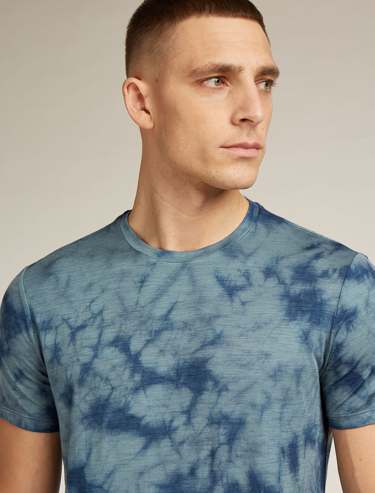 Men's Merino 150 Tech Lite Short Sleeve T-Shirt Cloud Dye  - 6