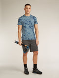 Men's Merino 150 Tech Lite Short Sleeve T-Shirt Cloud Dye  - 4