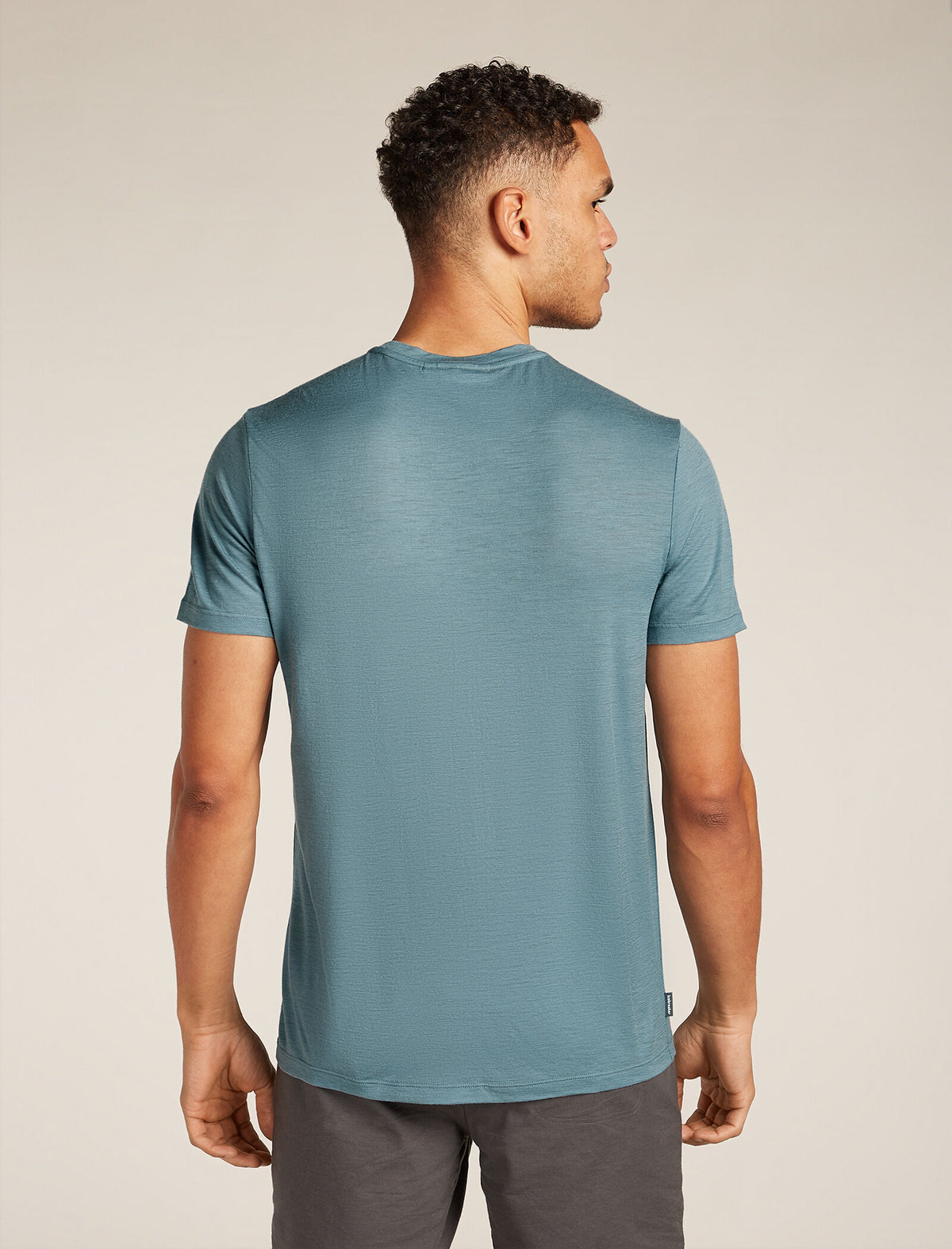 Men's Merino 150 Tech Lite Short Sleeve T-Shirt Polar Paddle Blue ash - 2