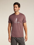 Men's Merino 150 Tech Lite Short Sleeve T-Shirt Polar Paddle Carob - 1