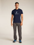 Men's Merino 150 Tech Lite Short Sleeve T-Shirt Polar Paddle Glacier - 3