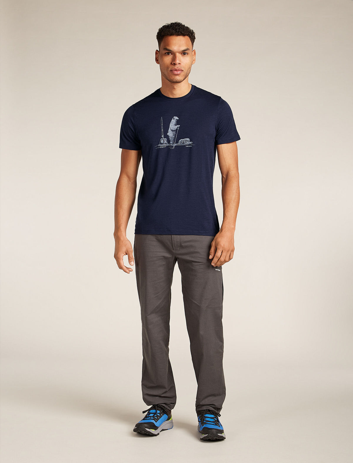 Men's Merino 150 Tech Lite Short Sleeve T-Shirt Polar Paddle Glacier - 3